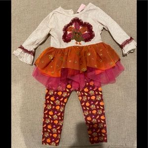 Baby girl Thanksgiving outfit